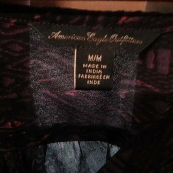 🌹American Eagle Outfitter sheer summer tunic - Picture 2 of 3